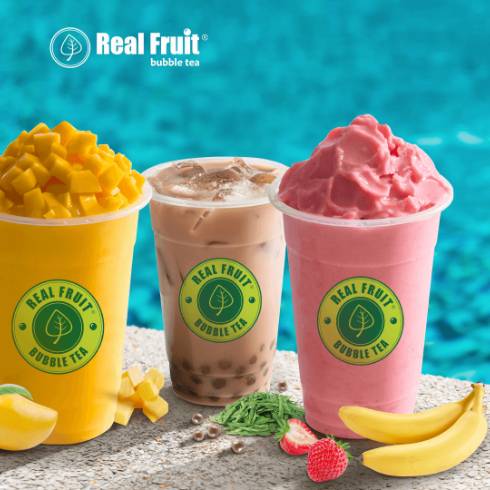 REAL FRUIT BUBBLE TEA