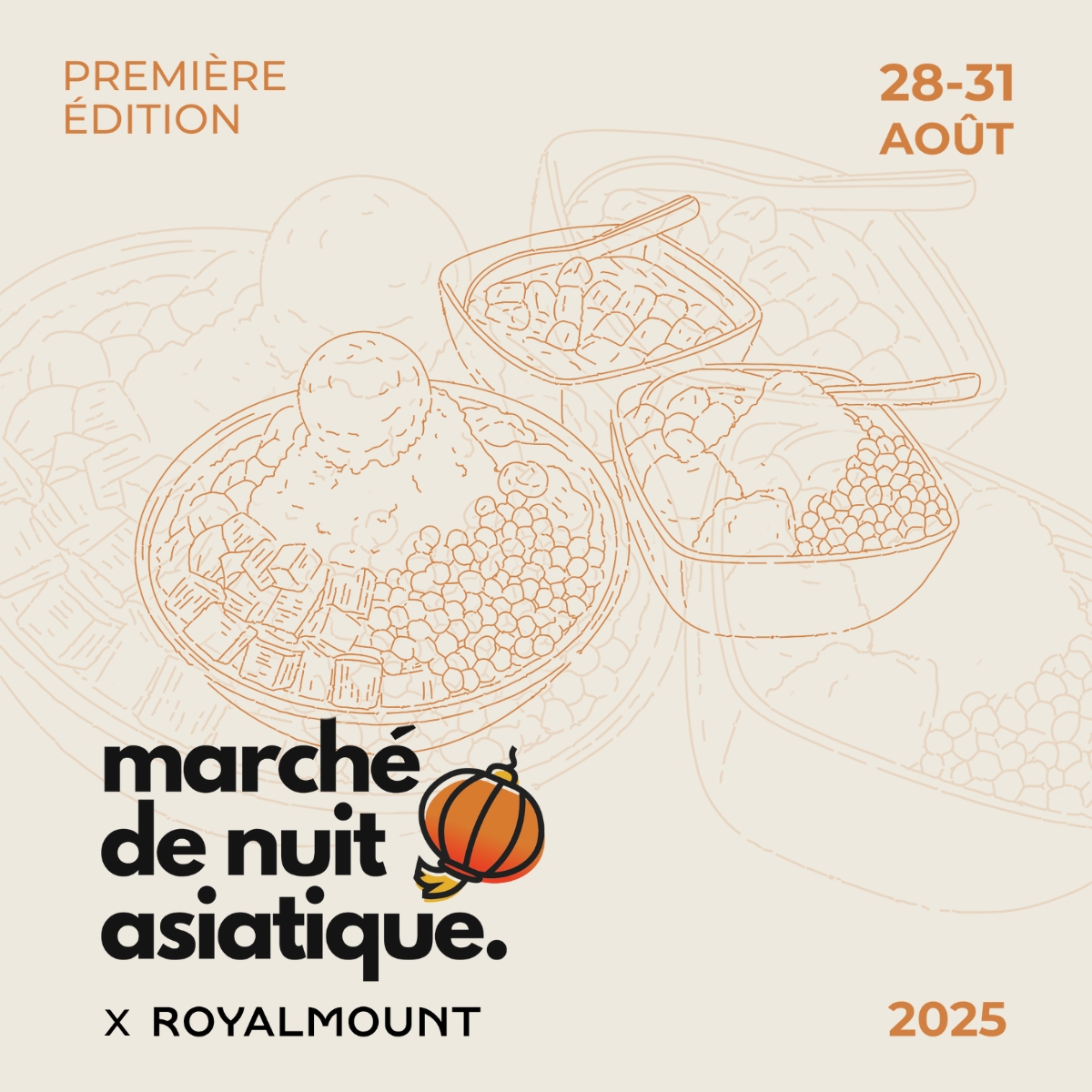 Marché de nuit asiatique