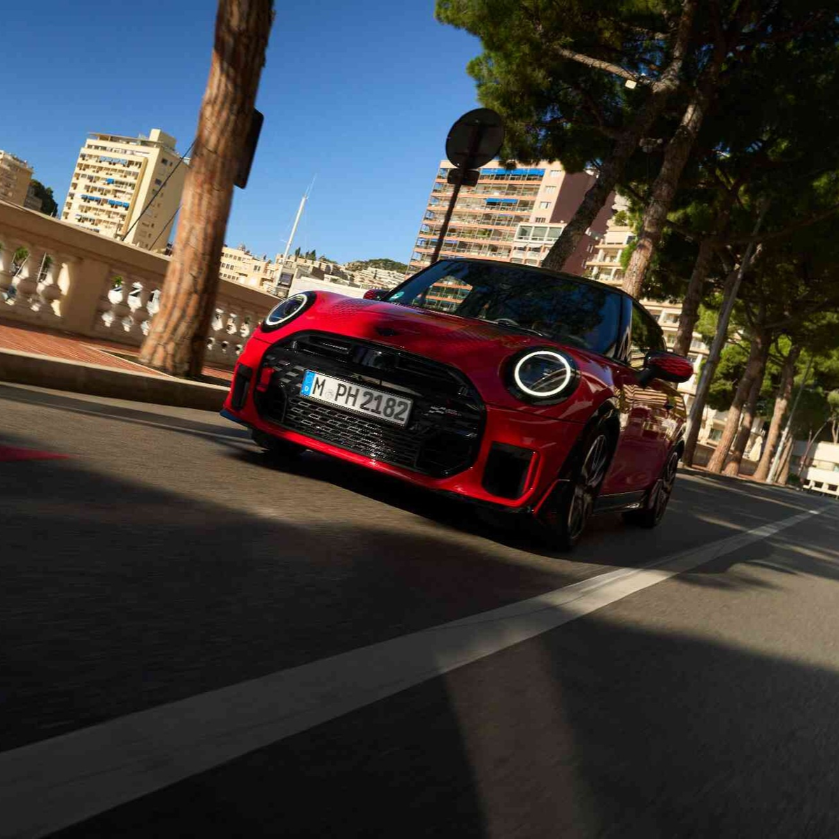 Mini cooper test drive