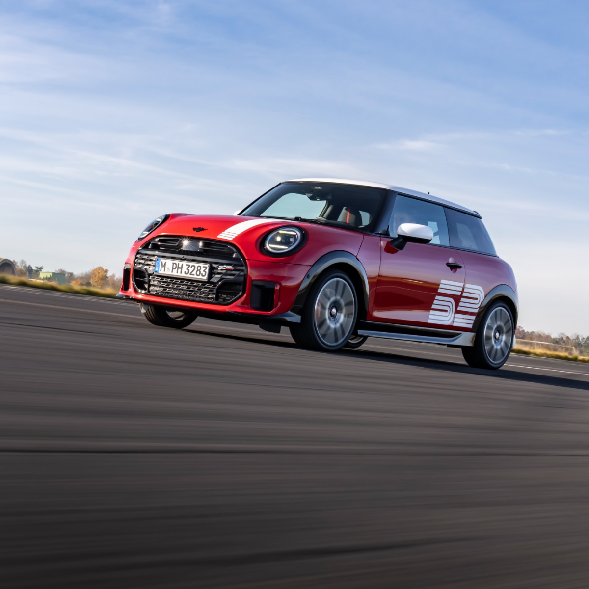 Mini cooper test drive